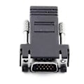 Miniatyrbild 2 av 5: VGA Förlängare Hane Till Lan Cat5 Cat5e/6 RJ45 Ethernet Hona Konverter Adapter