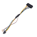 Pikkukuva 4 / 5: Atx Psu -kaapeli Pcie 6-nastainen Atx 24-nastaiseen kaapeliin 24p - 6p malleille 600 G1 600g1 8