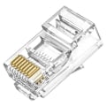 Miniatyrbilde 4 av 5: 100 stk. RJ45 Ethernet-kabler Modulplugg Nettverkskontakt for UTP