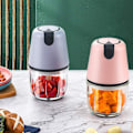 Pikkukuva 2 / 4: Sähköinen jäämurskain Jääraastin Jäätelökone Jälkiruokajäämurskain Smoothie-valmistin Murskain Keittiö Jälkiruokakauppa Kauppa Pinkki