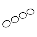 Miniatyrbillede 5 af 5: Close Up Filter Kit 4 i 1 +1 +2 +4 +10 Makro Linse Filter Optisk Glas med Opbevaringspose Kamera Filter til Digitalkamera Foto 62mm