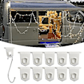 Miniatyrbillede 1 af 5: RV Markisekroge, 10 stk. Udendørs RV Markise Udendørs RV Markiseophæng S-formet Krogsæt Revolutionerende Design