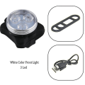 Miniatyrbilde 1 av 2: Led Skateboard Lys Led Longboard Lys Front Og Bak Usb Lading