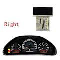 Miniatyrbild 5 av 5: Instrumentpanel LCD-skärm Instrumentklusterdisplay För C-klass W202 E-klass W208 Clk W210 Slk 170 Höger