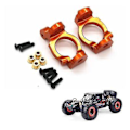 Miniatyrbild 2 av 5: Metall Caster Blocks C-hub Bärarmar För Zd Racing -10 Dbx10 1/10 Rc Bil Uppgraderingsdelar Tillbehör, orange
