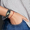 Miniatyrbilde 4 av 5: For HuaweiBand 7 Bånd Justerbart Armbånd Smartklokkebånd TPU Dobbel Fargestropp