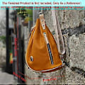 Miniatyrbild 4 av 5: Sling Bag Akryl Mall, Läder Mönster Akryl Läder Mallar för Kapacitet Crossbody Ryggsäck, -42