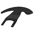 Miniatyrbillede 4 af 4: Kraftige Paddle Shifters Opgradering Til G25 G27 Fladt Rat Til 13-14 tommer Rat Racerbil R