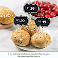Miniatyrbilde 5 av 5: Pakker med 48 ostemarkører for spekematbrett, blanke flagg, ostetiketter, buffetiketter, cupcake-navnelapper