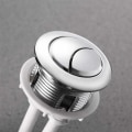 Miniatyrbillede 4 af 5: 2 stk. Toilet Push Knapper Dobbelt Skyl Knap 38mm Standard Krom Sølvbelagt WC Tank Knapper-Fei Yu