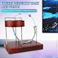 Miniatyrbild 2 av 5: Kinetic Art Perpetual Movement Machine Kinetic Art Rörelse Tröghets Metall Automatisk Hoppande Bordsleksak Gul