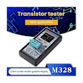 Miniatyrbild 5 av 5: - M328 Transistor Er Diod Tyristor Cce Eller Induktans Mosfet Esr Meter LCD