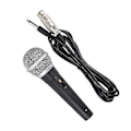 Miniatyrbillede 2 af 5: XLR Mikrofon med XLR til 1/4 Tomme Kabel o Tilslutning Håndholdt Mikrofon Egnet til Scene Karaoke Sang og Optagelse