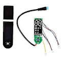 Miniatyrbilde 1 av 5: Oppgradering M365 Pro Dashbord Deksel Erstatning Kretskort For M365 /m365 Pro Elektrisk Sparkesykkel Del