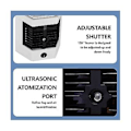 Miniatyrbillede 5 af 5: Mini Køleventilator, Bordventilator, USB Bærbar Køleventilator til Skrivebord