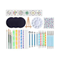 Pikkukuva 1 / 5: 38 kpl Mla Dotting Tools -sarja - Pistekuviointityökalusetti taideaskartelualusta