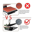 Pikkukuva 2 / 5: 2 kpl Press Platen Wrap Cover, Ant Protector sublimaatiopuristimen suojaamiseen