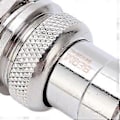 Miniatyrbild 2 av 4: 2 st Aviation Plug Socket Connector Zinklegeringsskal Koppar Silverpläterade Kontakter 4 Pin