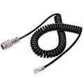 Miniatyrbilde 1 av 5: 8-pin til RJ-45 Håndholdt Ridao Høyttaler Mikrofon PU Kabel Adapter For Yaesu -200 -100