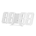 Miniatyrbillede 5 af 5: 3D LED Digitalt Ur: Intelligent Stemmestyring, Tid, Dato, Temperaturvisning, Hvid Skal Grønne Bogstaver