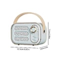 Miniatyrbilde 1 av 5: Retro Ser 360 Tann Mini Ser Vinta Radio Hjem R Lydboks For Utendørs