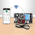 Miniatyrbillede 5 af 5: Xy-wftx Fjernbetjent Wifi Termostat Temperatur Kontrol Modul Ntc 10k