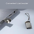 Miniatyrbillede 5 af 5: Mini TF Kortlæser USB Computer Kortlæser TF Kort Hukommelseskortlæser Adapter Med LED Indikator Til Computer Bil Audio