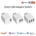 Miniatyrbillede 2 af 5: Tuya Smart Zigbee USB Adapter Switch 5V Mini USB Strømadapter Zigbee Smart Switch til Alexa Yandex 3USB