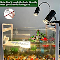 Miniatyrbillede 4 af 5: 6 Pakke Varmepærer 50w UVA UVB Lamper Til Krybdyr, Skildpadder, Slanger
