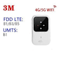 Pikkukuva 2 / 5: Auton mobiililaajakaista tasku 2.4g langaton reititin 100mbps jakolaite Hotspot Sim lukitsematon Wifi-paikka modeemi, tyyli B