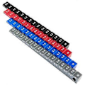 Miniatyrbilde 2 av 5: Justerbar Linjal Justering RC Bil Ridehøyde 3-10mm & Hjul Felg Camber Verktøy RC Bil Del Rød