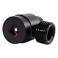 Miniatyrbillede 5 af 5: CO2 Cylinder Påfyldningsadapter, Hjemmelavet Gas Cylinder Regulator M10X1 til W21.8-14 Adapter til CO2, Blandgas, Sort