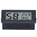 Miniatyrbillede 1 af 5: Digitalt Display Temperaturmåler ABS Miljø Indendørs Termometer til Smart Home FY11001Sort
