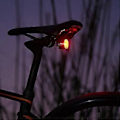 Miniatyrbillede 5 af 5: Intelligent Cykel Baglygte LED Advarselslygte Sensor Cykel Baglys