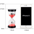 Miniatyrbild 3 av 5: Sand Timer Färgglada Timglas Sandglas Timer 1 min/3 min/5 min/10 min/15 min/30 min Sandklocka Timer för Spel Klassrum Hemmakontor(P