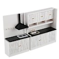 Miniatyrbild 4 av 5: 1:12 Dockskåpsmöbler Kit Set