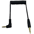 Miniatyrbillede 1 af 5: 3,5 mm O-kabel - Dobbelt 3,5 mm Trrs til kabel til mikrofoner