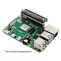 Pikkukuva 4 / 4: Gpio-reunalaajennuskortti 1 2 40pin sivujohtopinni multipleksointi 4b 3b+