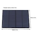 Pikkukuva 3 / 4: Aurinkopaneeli Akku Kenno Levy DIY Moduuli Elektroninen Komponentti 3W DC12V 145 x 145mm