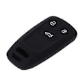 Miniatyrbild 3 av 5: Silikon Bilnyckel Fob Fodral Skydd För A4 A4L 8 S 2017 2016 Allroad Q5 Q7