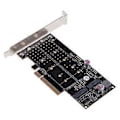 Miniatyrbillede 1 af 5: Desktop PCI-E til M.2 Controller PCIe X8 til M.2 NVME Disk Adapter Tilføjelseskort