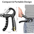 Miniatyrbild 3 av 5: Handgrepp Grip Strengthener för muskelstärkning, justerbara grepptränare för män och kvinnor, Gripper Trainer, set om 2