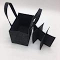 Miniatyrbilde 3 av 3: Filthåndveske, Tote Bag, 6-flaskers ølveske, Gjenbrukbar drikkevareveske
