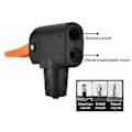 Miniatyrbilde 3 av 5: Sykkeldekk Luftpumpe Inflator Multi-bruk Sykkelpumpe Kobling for Hodepumpe Adapter for Ventil for Sykkel Sykkel Erstatning