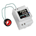 Miniatyrbild 3 av 4: D52-2066 Din-skena Multifunktionsmätare Färgstark LCD-display Spänning Ström Aktiv Effekt Frekvens Elektrisk Energimätning Övervakningsenhet