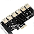 Miniatyrbillede 3 af 5: ASM1187E Hovedchip PCIE 1 til 6 USB3.0 Riser Kort Elektroniske Reparationsdele