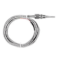 Miniatyrbillede 1 af 4: K Type Termoelement Probe 1/8in NPT Justerbar Temperaturføler i Rustfrit Stål med 3 Meter Kabel
