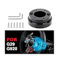 Miniatyrbilde 3 av 5: For G29 70mm Adapterplate for 13-tommers ratt PCD Racing Car Game Modificat-