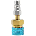 Miniatyrbillede 1 af 5: R1234yf til R134a Lavtryks Hurtigkobling, R12 til R134a Slangeadapter Fittingsstik til Bil Aircondition