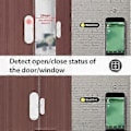 Miniatyrbild 5 av 5: Tuya Matter Thread Dörr- och Fönstersensor USB-driven Smart Hem Trådlös Detektor Fungerar med Alexa Home